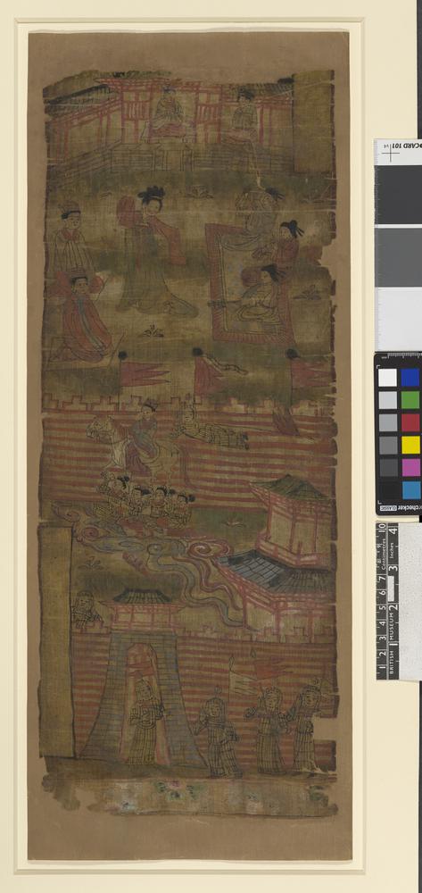 图片[2]-banner; painting; 幡(Chinese); 繪畫(Chinese) BM-1919-0101-0.98-China Archive